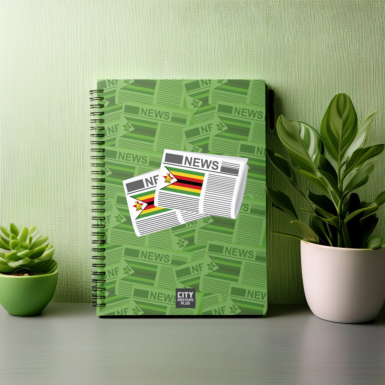 Zimbabwe Newspapers Notebook