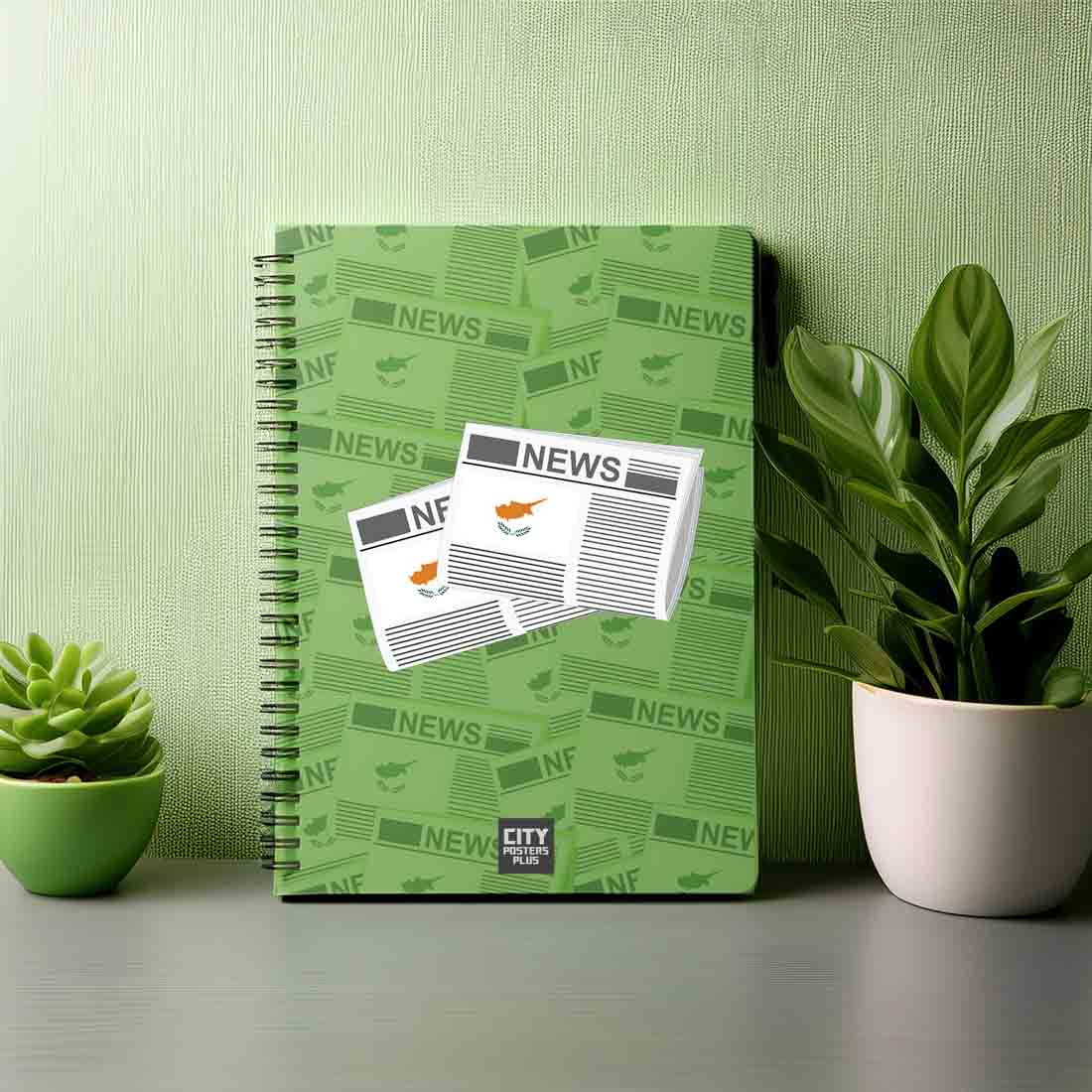Cyprus Newspapers Notebook