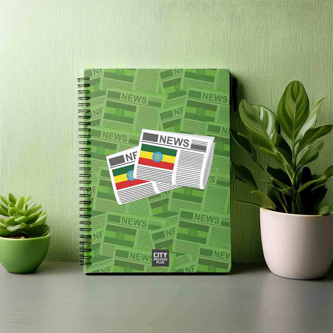 Ethiopia Newspapers Notebook