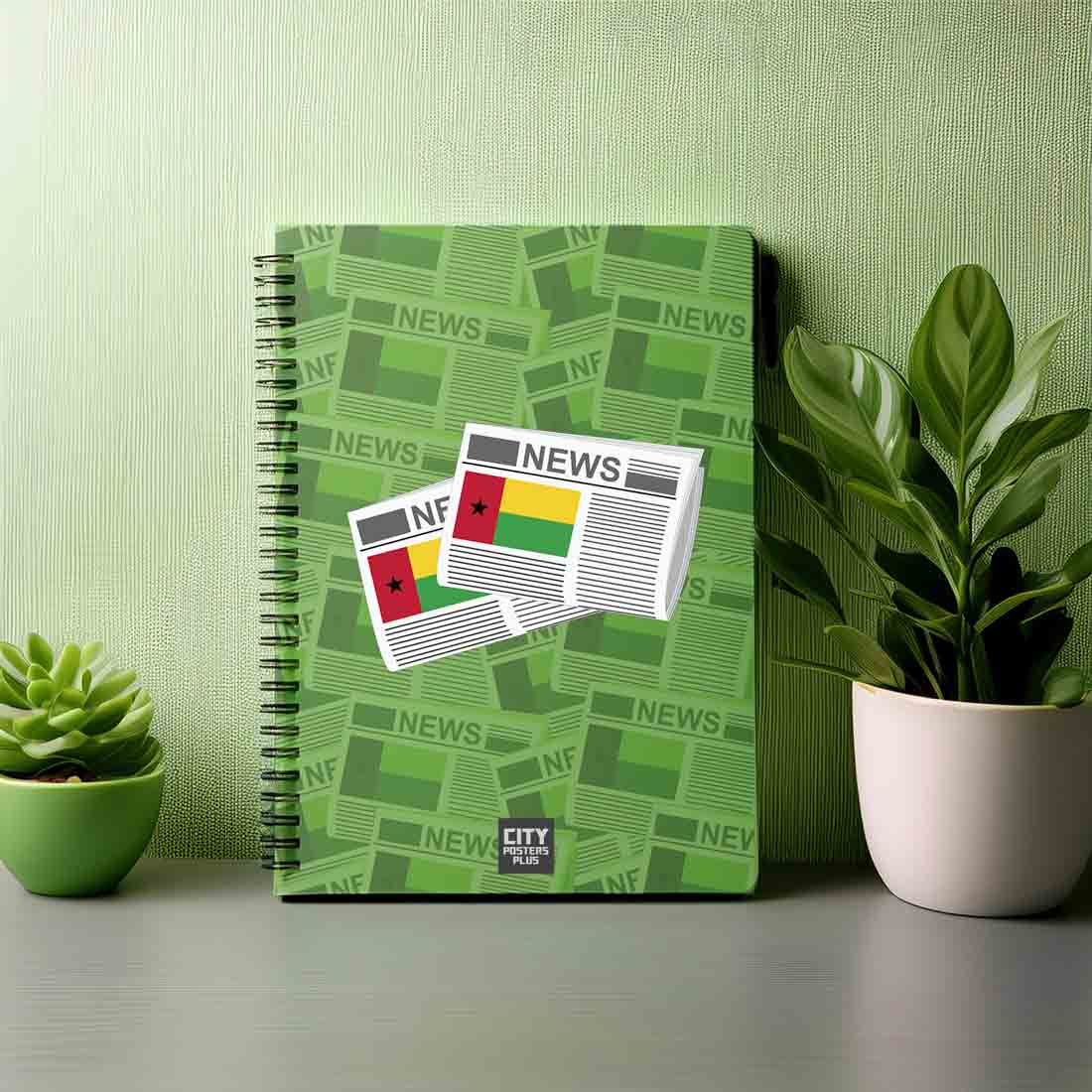 Guinea Bissau Newspapers Notebook