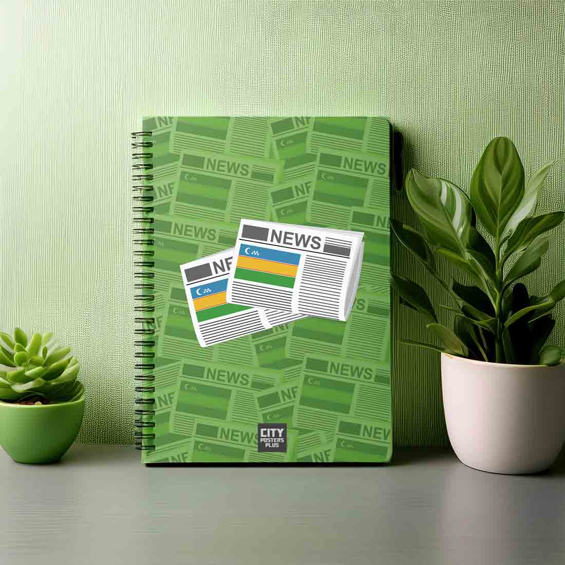 Karakalpakstan Newspapers Notebook