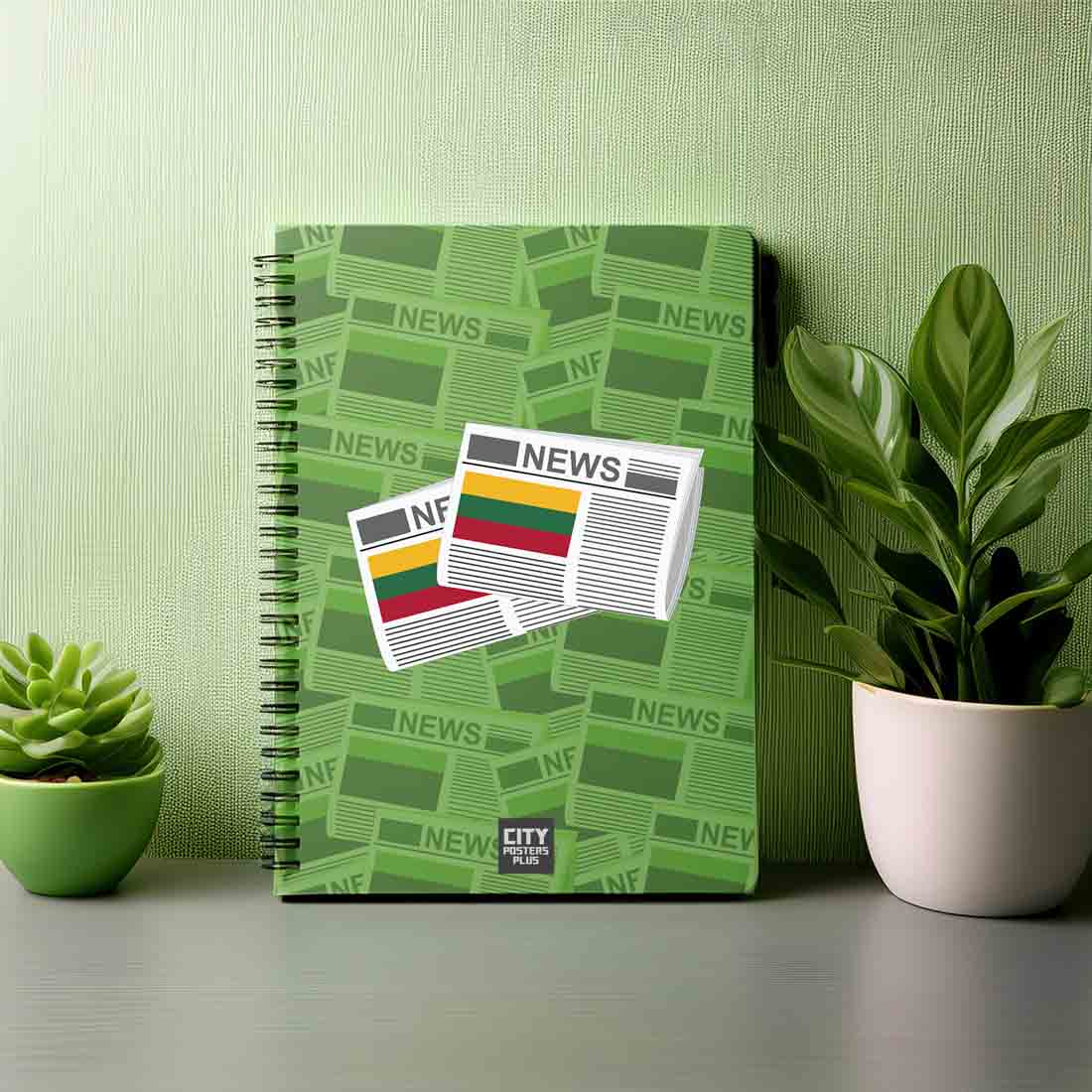 Lithuania Newspapers Notebook
