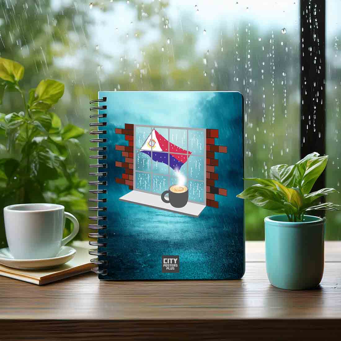 Saint Martin Coffee Rain Notebook