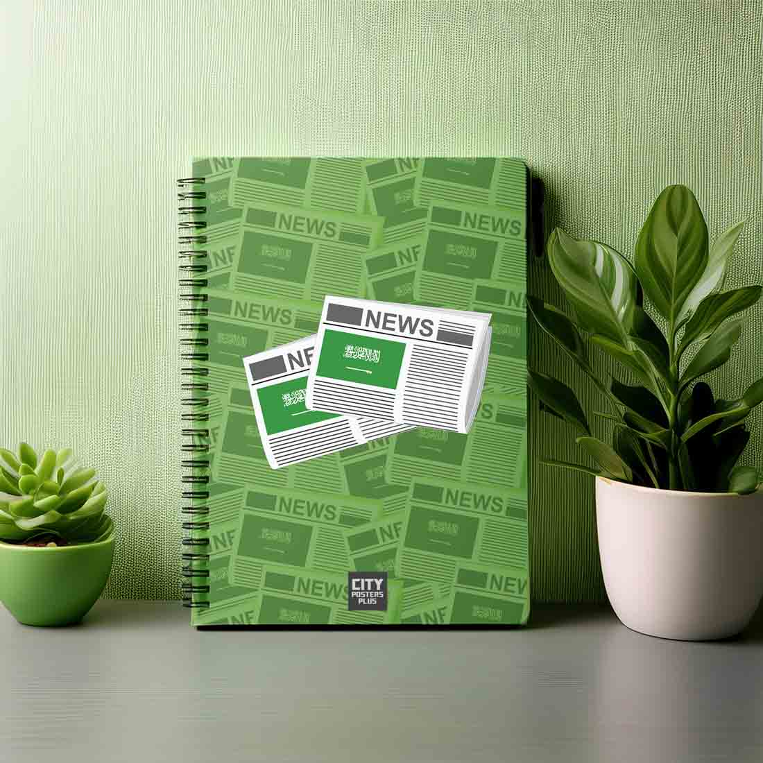 Saudi Arabia Newspapers Notebook