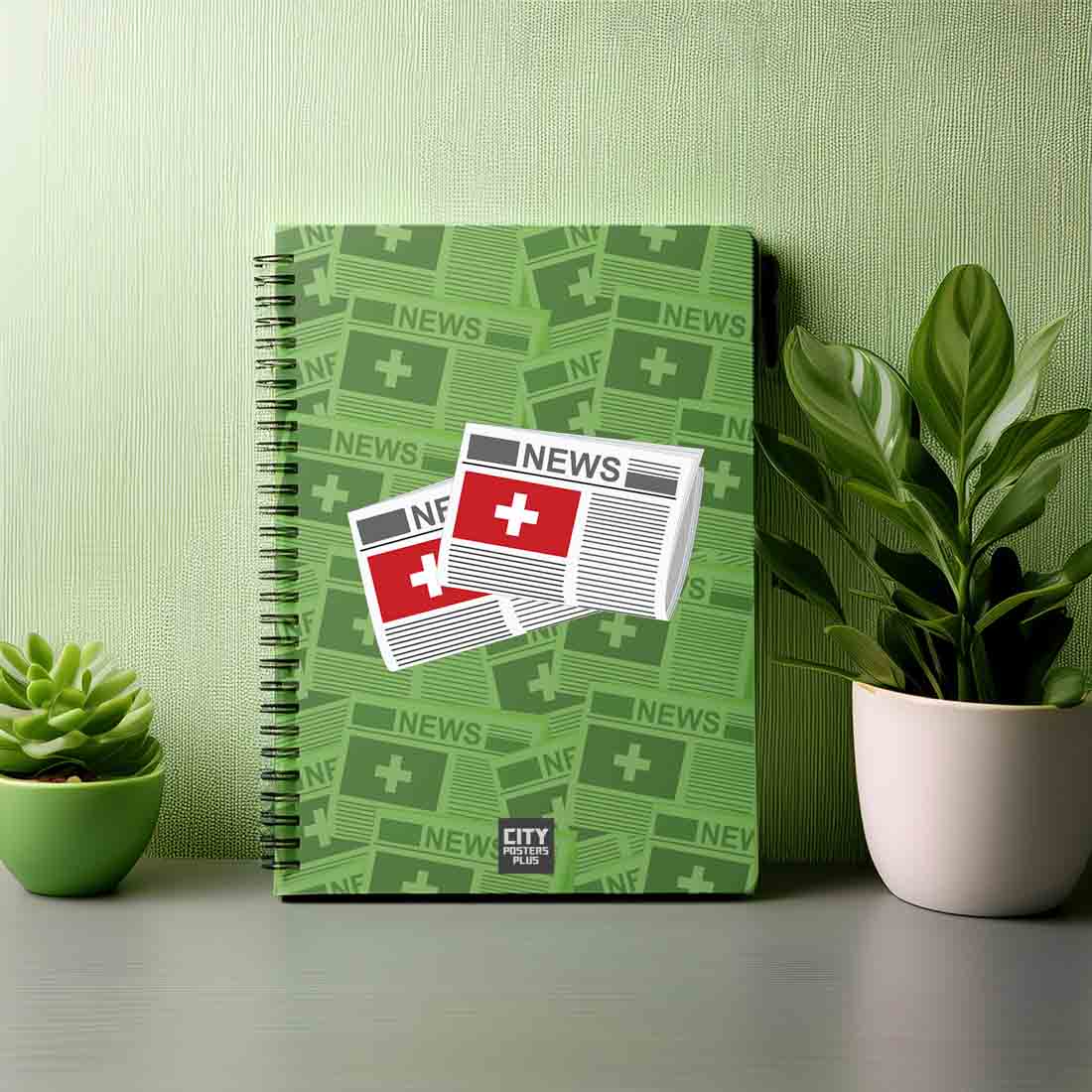 Switzerland Newspapers Notebook
