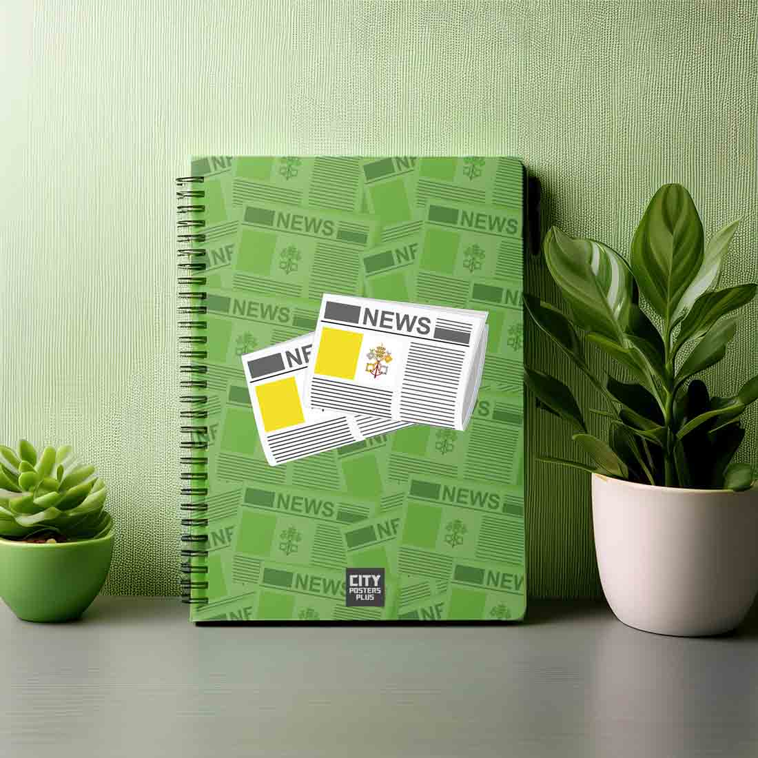 Vatican City Holy See Newspapers Notebook