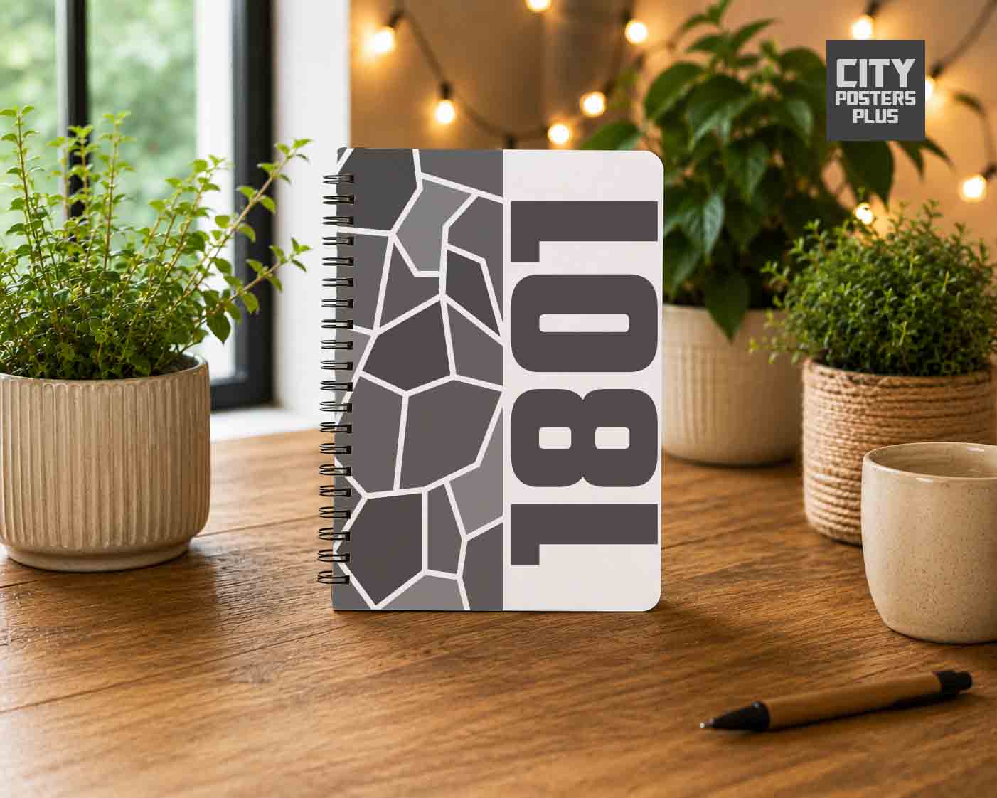 Notebook Plus One 1801 Year Notebook (White)