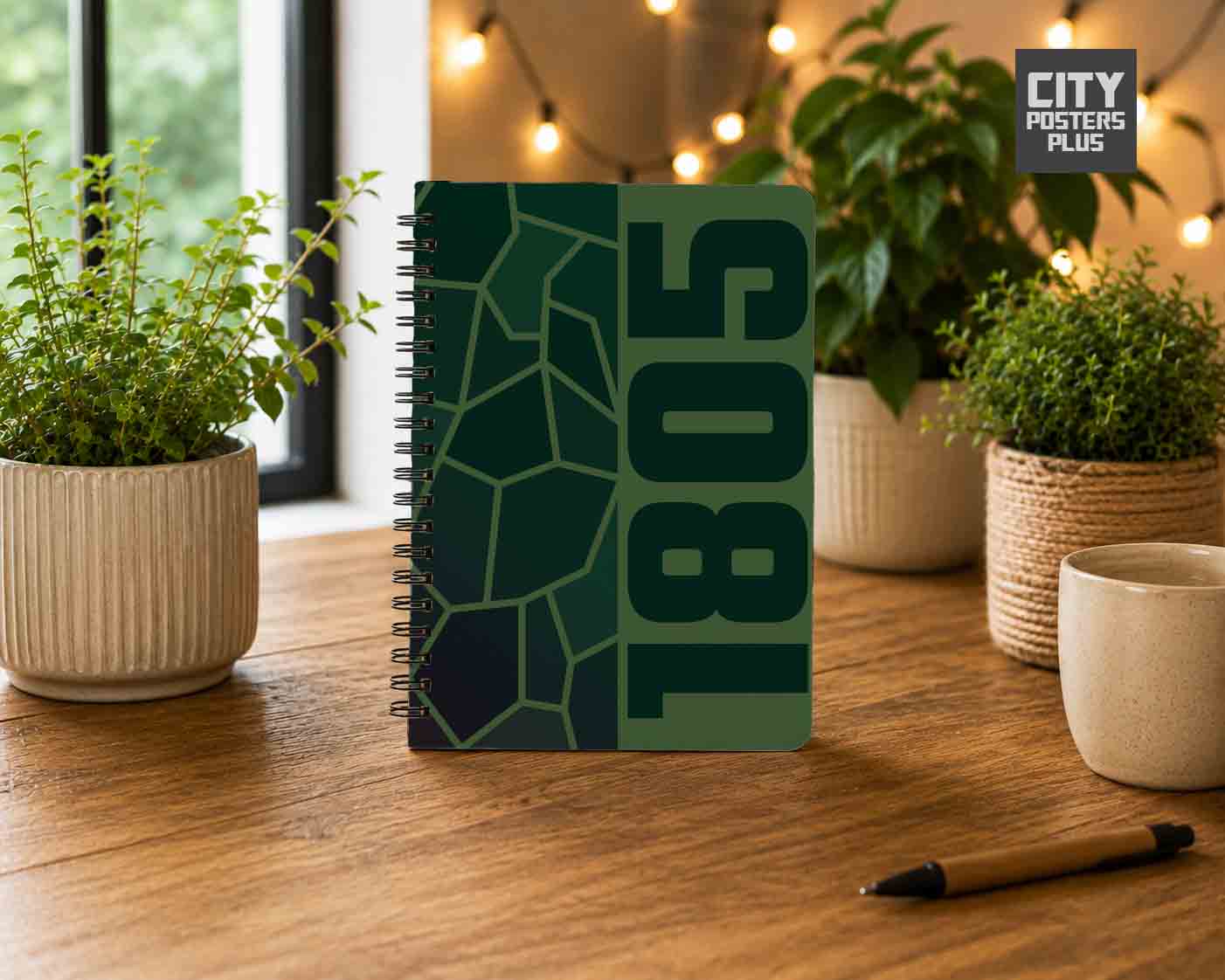 Notebook Plus One 1805 Year Notebook (Olive Green)