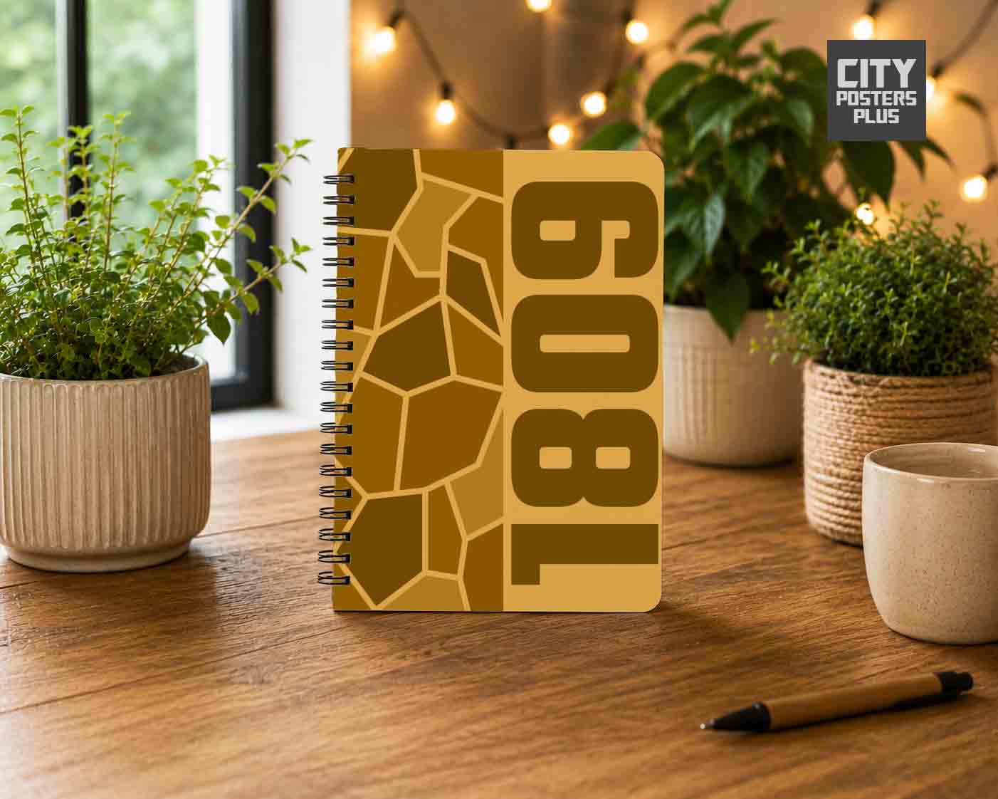 Notebook Plus One 1809 Year Notebook (Golden Yellow)