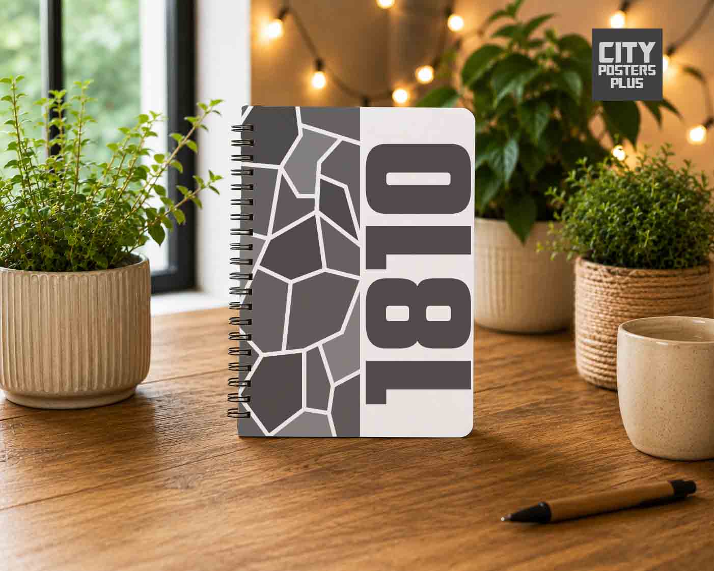 Notebook Plus One 1810 Year Notebook (White)