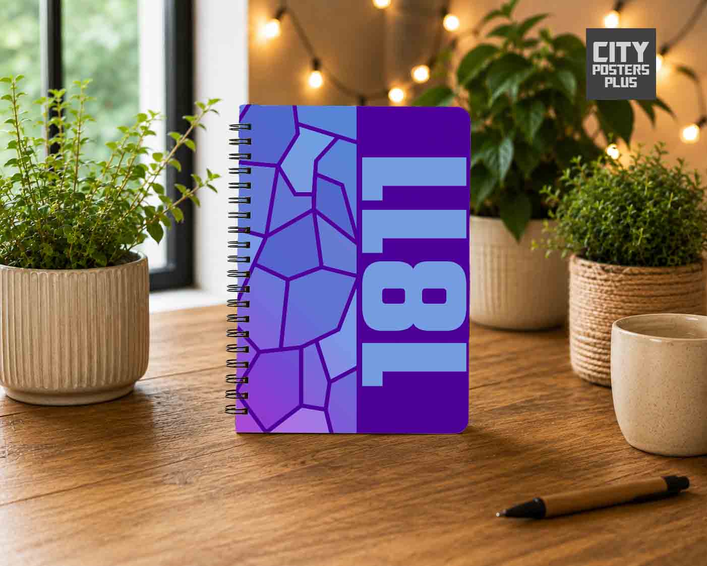Notebook Plus One 1811 Year Notebook (Purple)