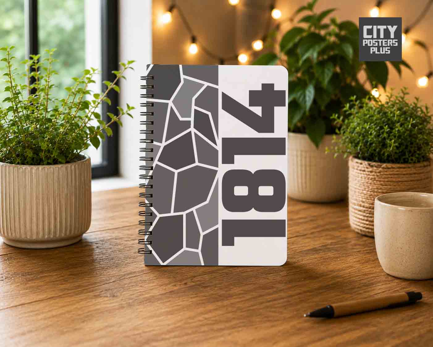 Notebook Plus One 1814 Year Notebook (White)