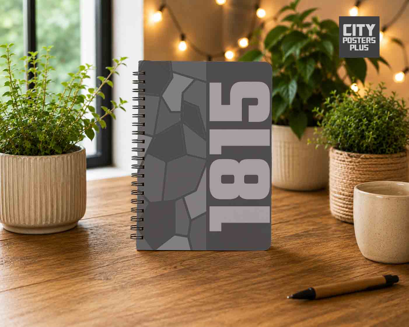 Notebook Plus One 1815 Year Notebook (Charcoal Grey)