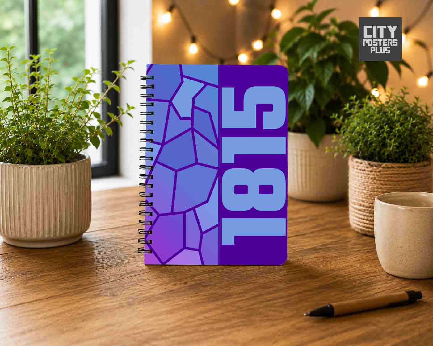 Notebook Plus One 1815 Year Notebook (Purple)