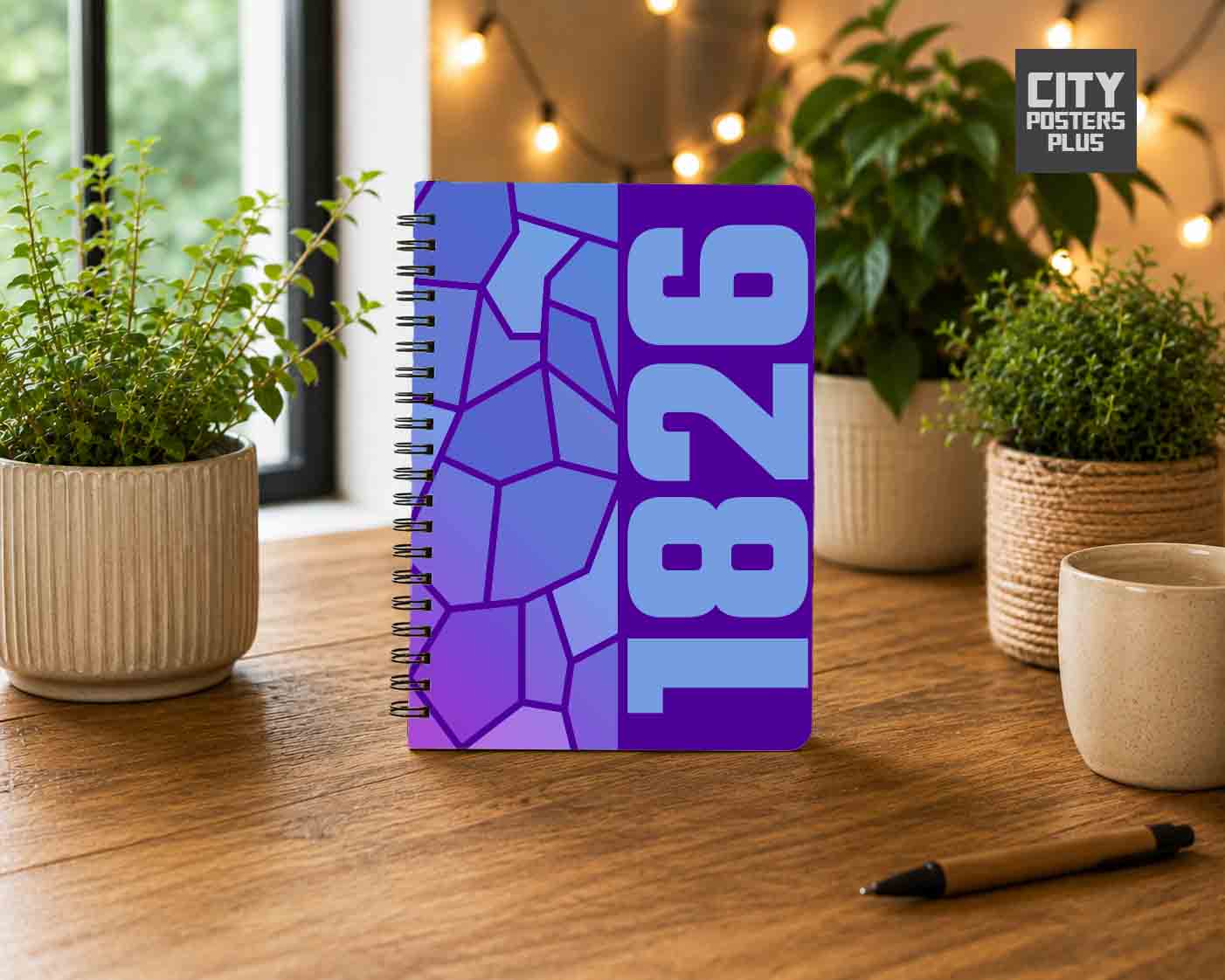 Notebook Plus One 1826 Year Notebook (Purple)