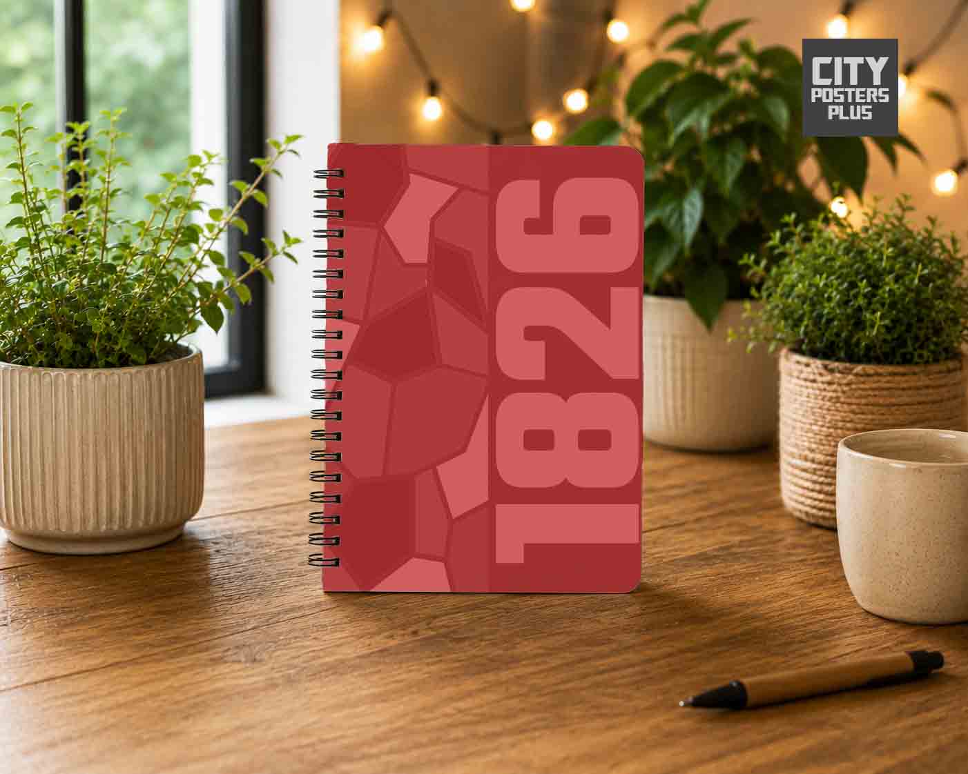 Notebook Plus One 1826 Year Notebook (Red)