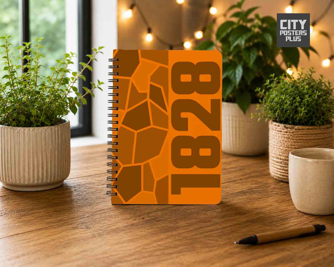 Notebook Plus One 1828 Year Notebook (Orange)