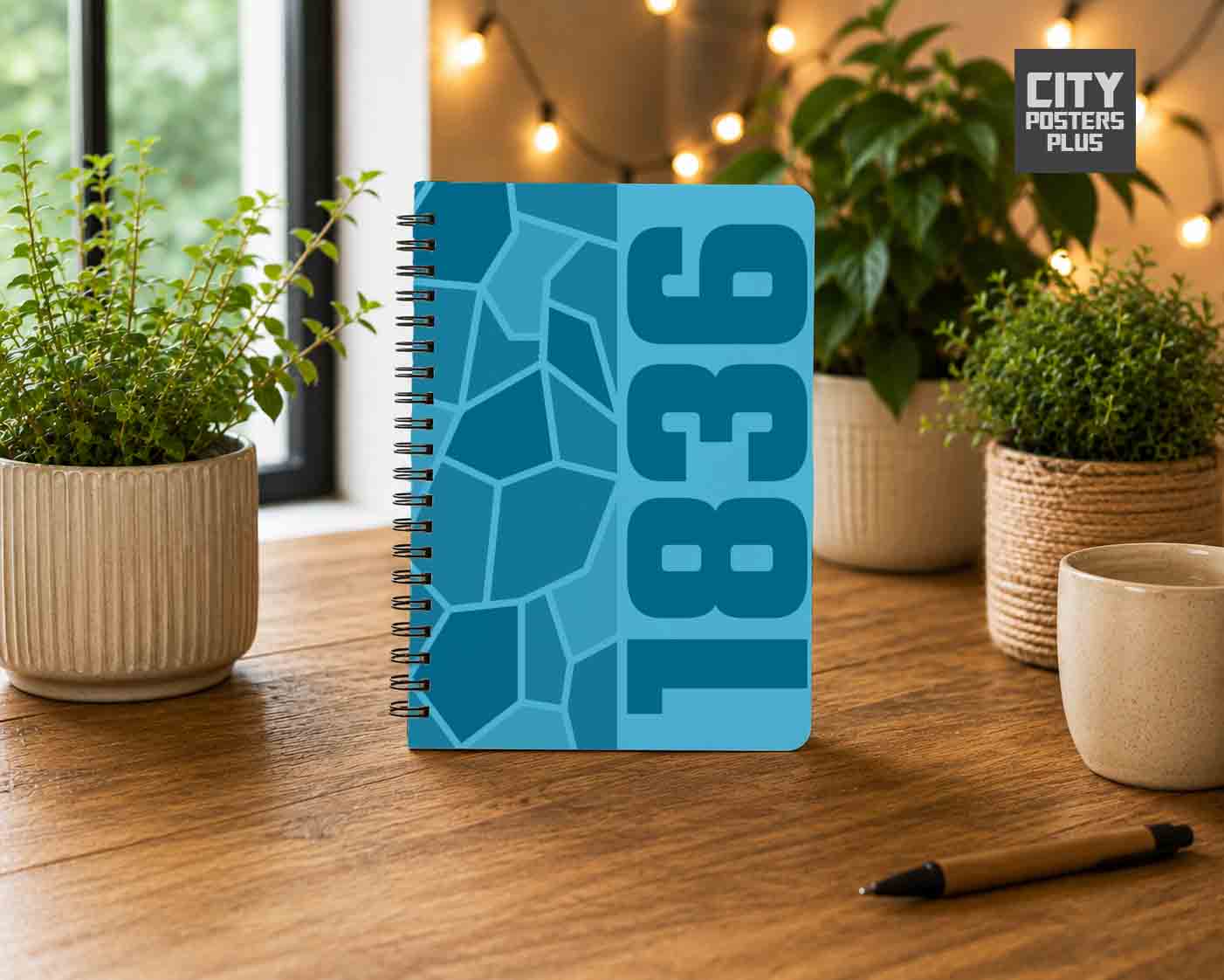 Notebook Plus One 1836 Year Notebook (Sky Blue)