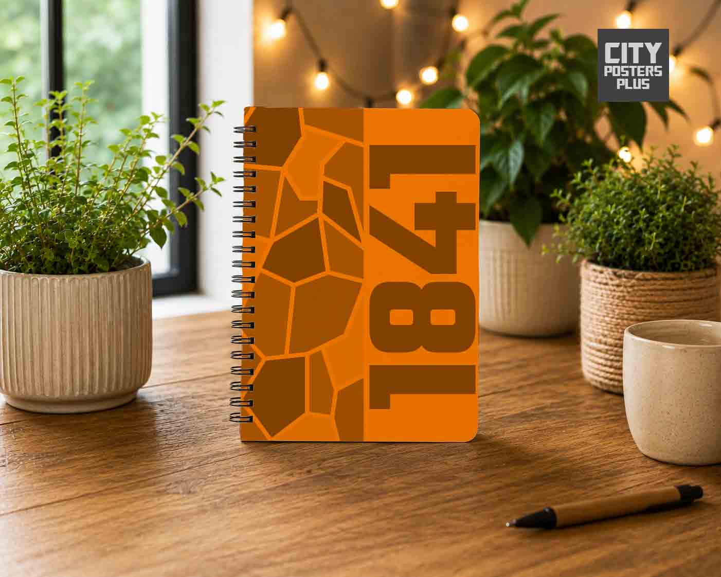 Notebook Plus One 1841 Year Notebook (Orange)