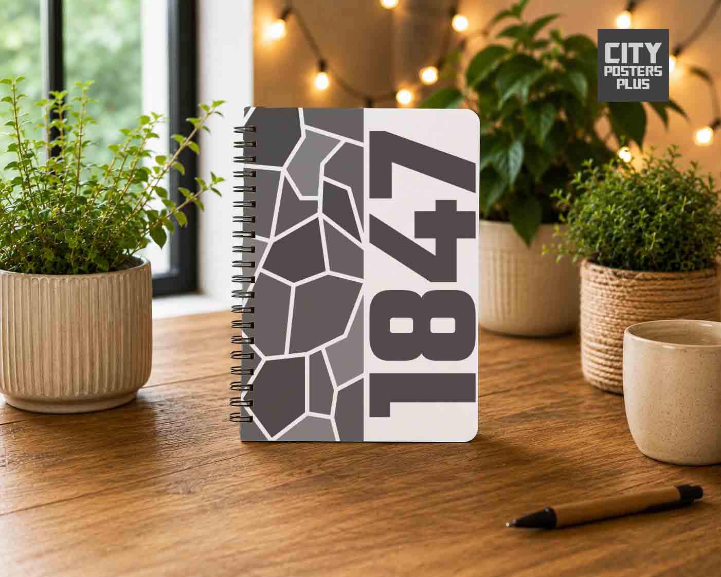 Notebook Plus One 1847 Year Notebook (White)