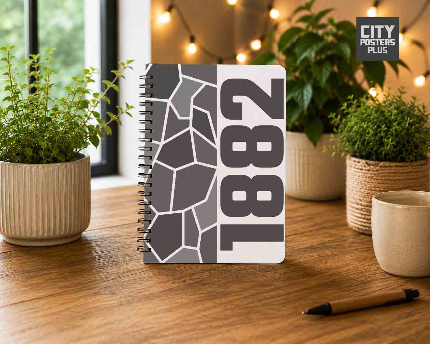 Notebook Plus One 1882 Year Notebook (White)