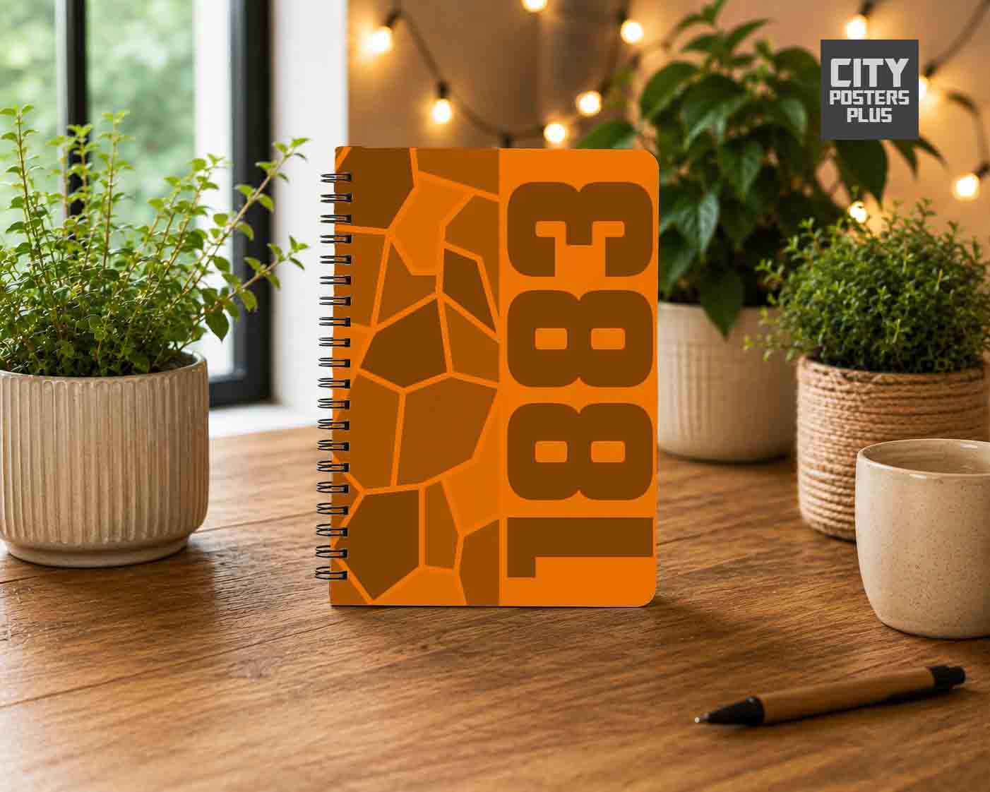 Notebook Plus One 1883 Year Notebook (Orange)