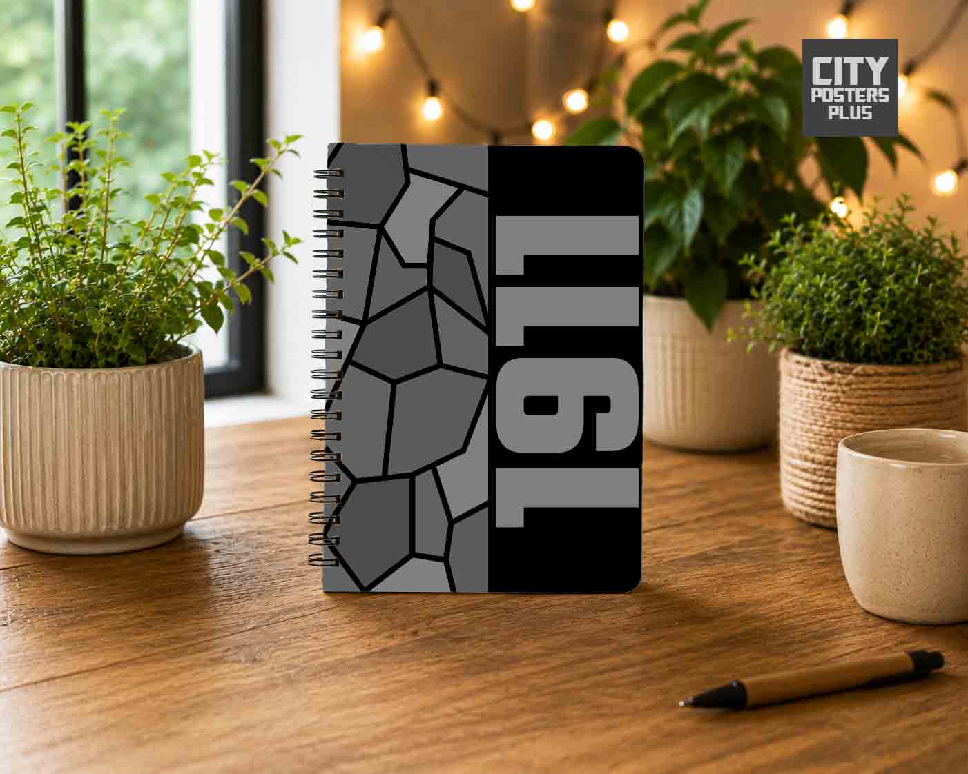 Notebook Plus One 1911 Year Notebook (Black)
