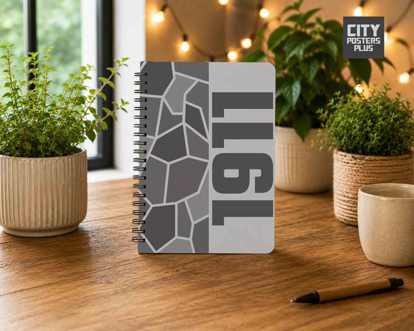 Notebook Plus One 1911 Year Notebook (Melange Grey)