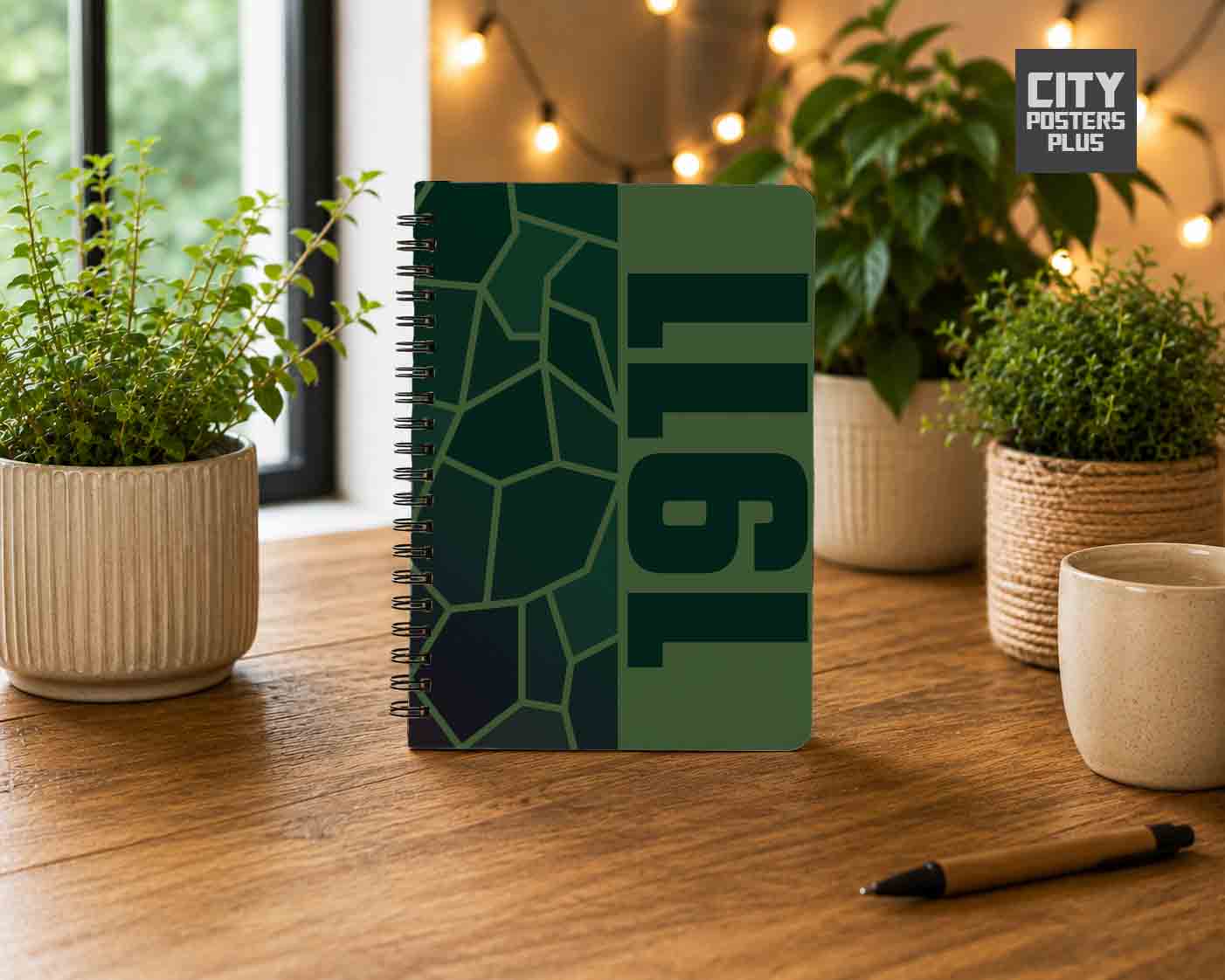 Notebook Plus One 1911 Year Notebook (Olive Green)