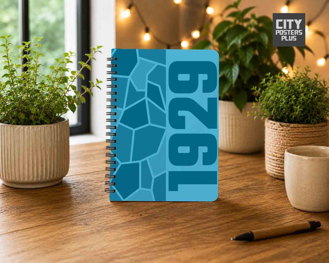 Notebook Plus One 1929 Year Notebook (Sky Blue)
