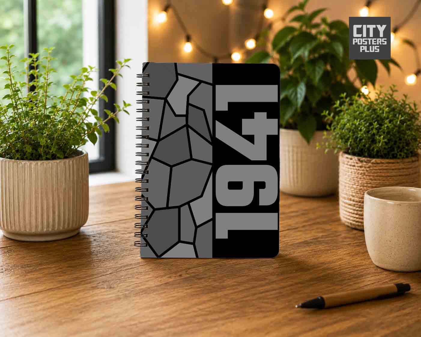 Notebook Plus One 1941 Year Notebook (Black)