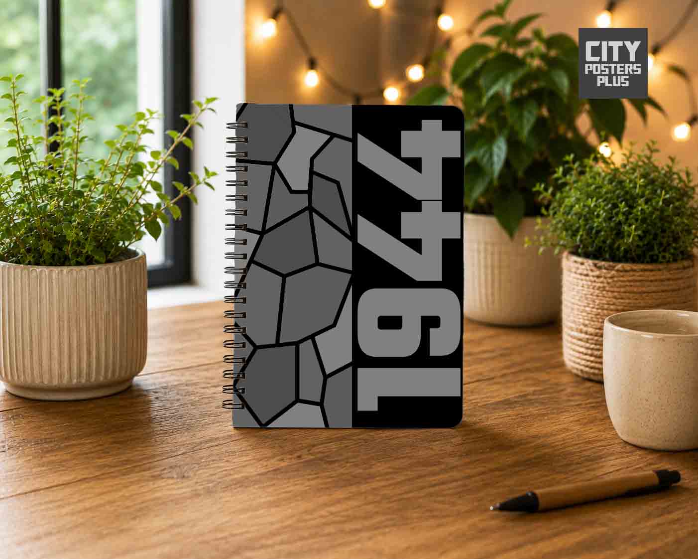 Notebook Plus One 1944 Year Notebook (Black)