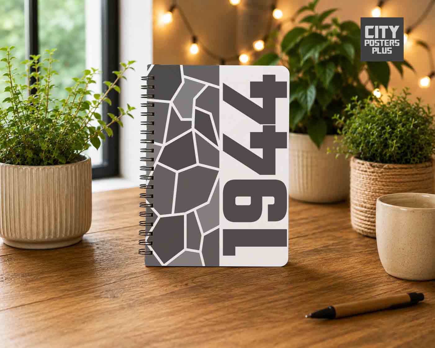 Notebook Plus One 1944 Year Notebook (White)