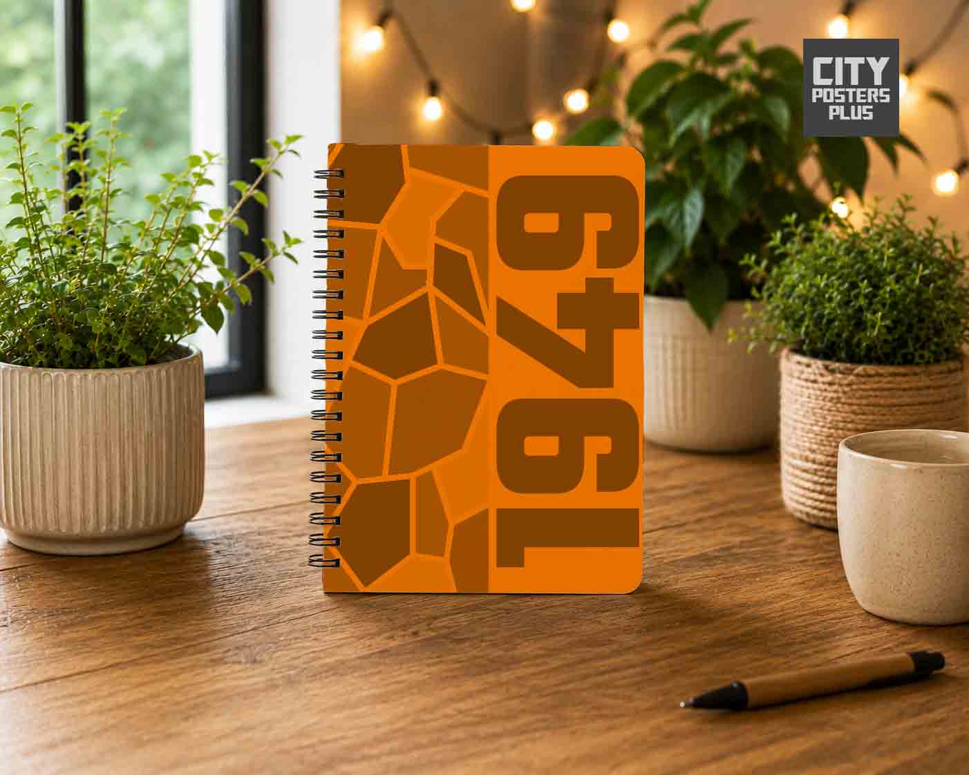 Notebook Plus One 1949 Year Notebook (Orange)