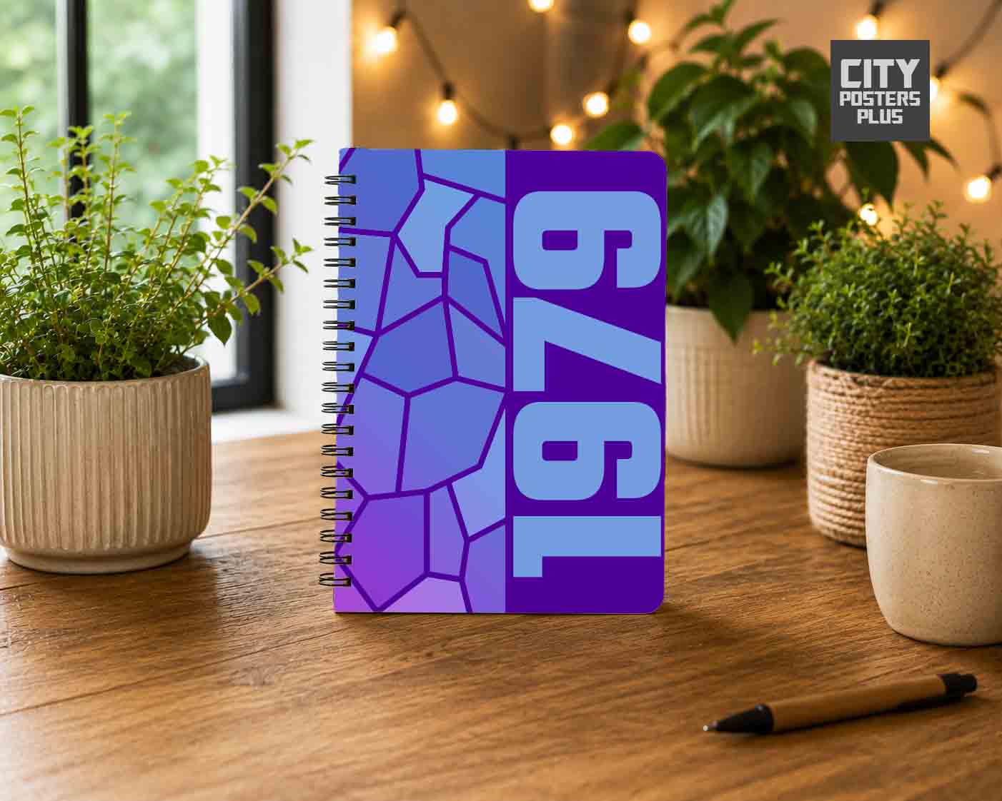 Notebook Plus One 1979 Year Notebook (Purple)