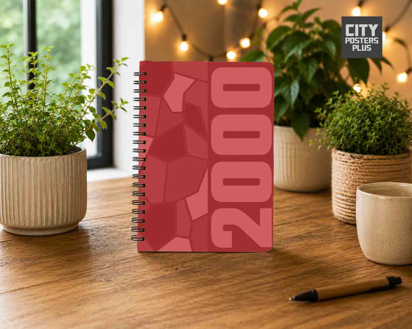 Notebook Plus One 2000 Year Notebook (Red)
