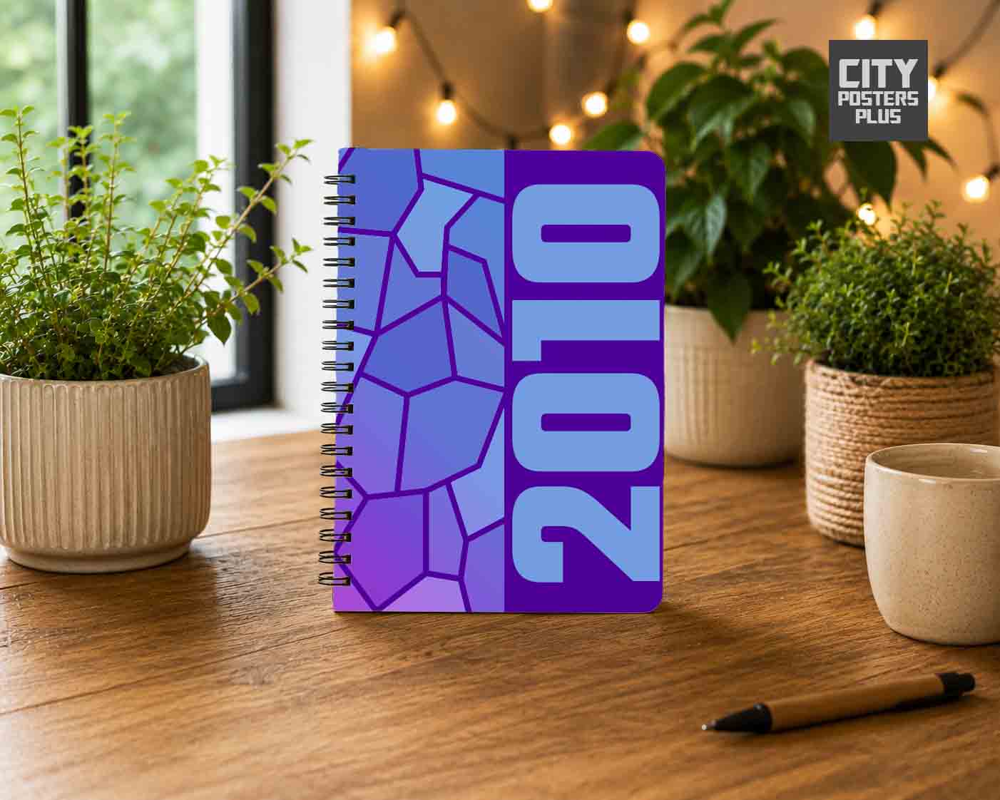 Notebook Plus One 2010 Year Notebook (Purple)