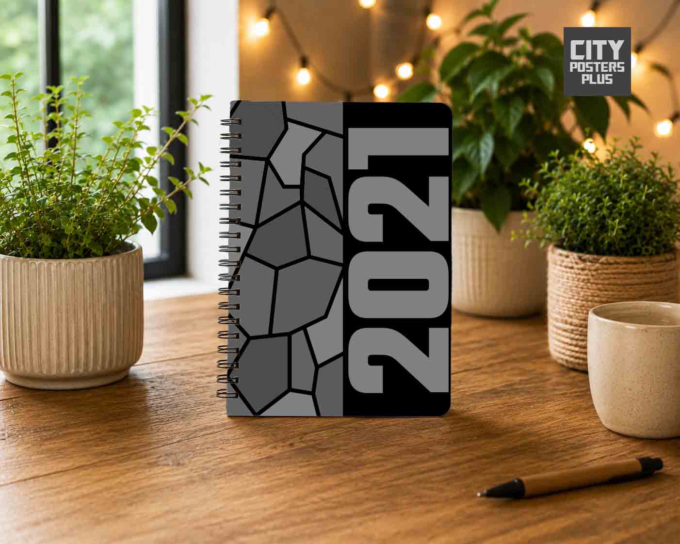 Notebook Plus One 2021 Year Notebook (Black)