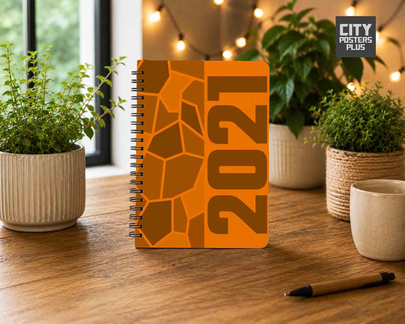 Notebook Plus One 2021 Year Notebook (Orange)