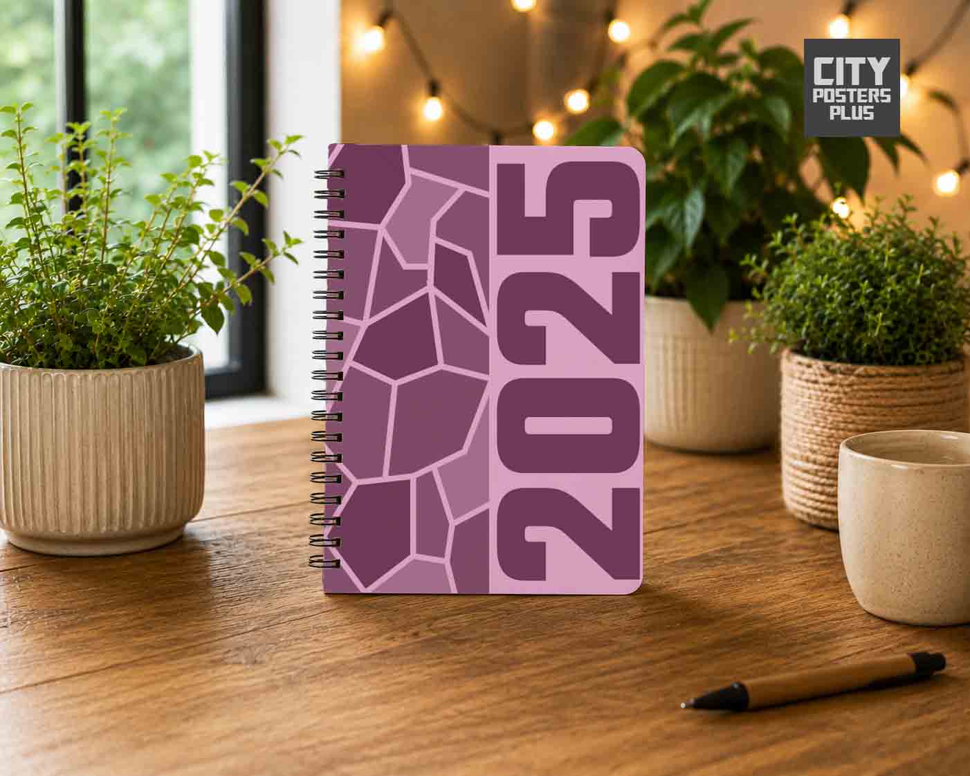 Notebook Plus One 2025 Year Notebook (Light Pink)