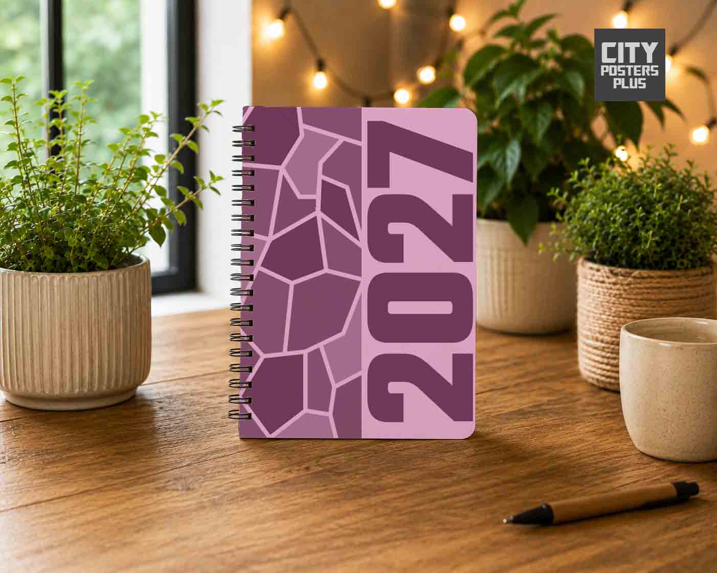 Notebook Plus One 2027 Year Notebook (Light Pink)