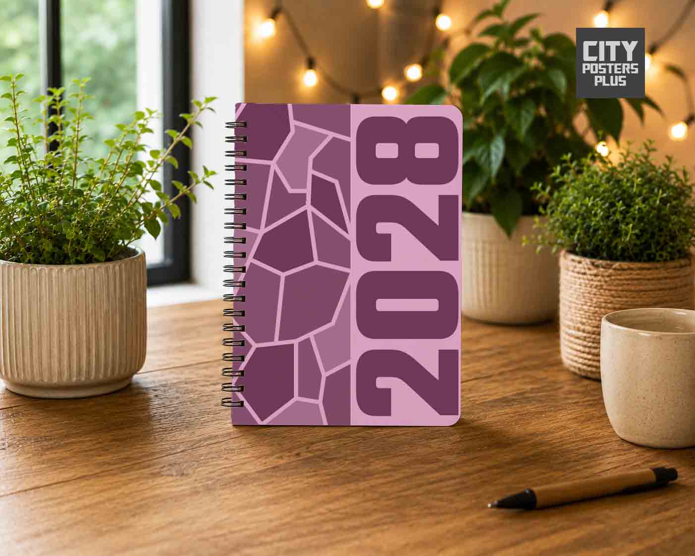 Notebook Plus One 2028 Year Notebook (Light Pink)