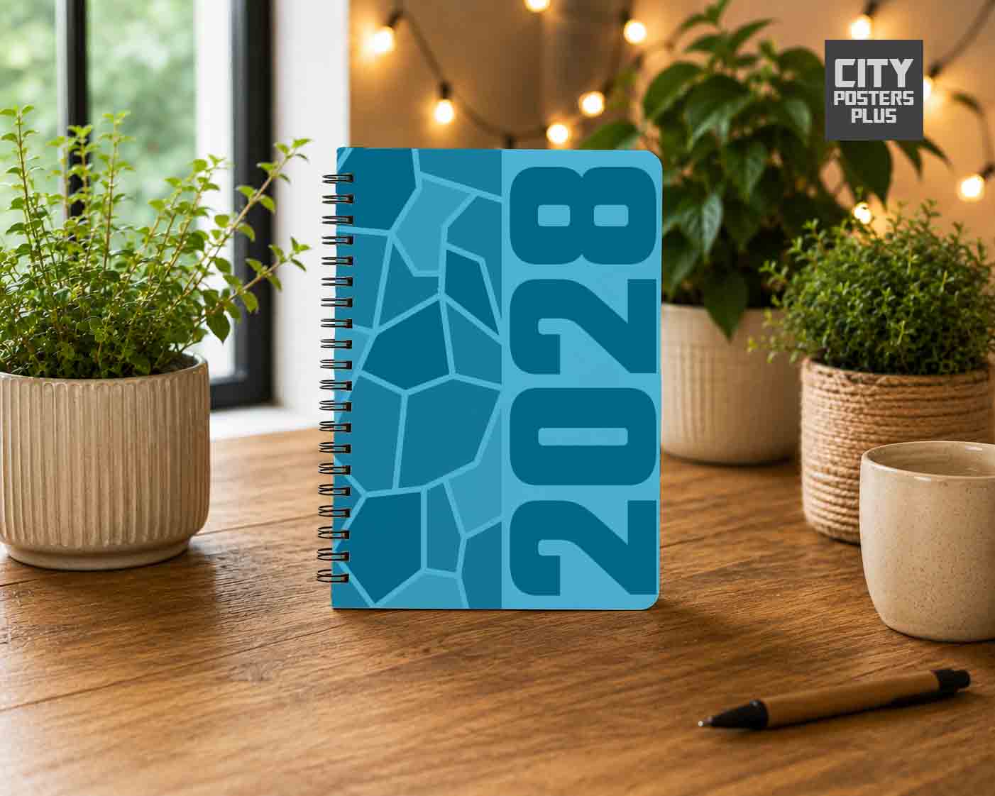 Notebook Plus One 2028 Year Notebook (Sky Blue)