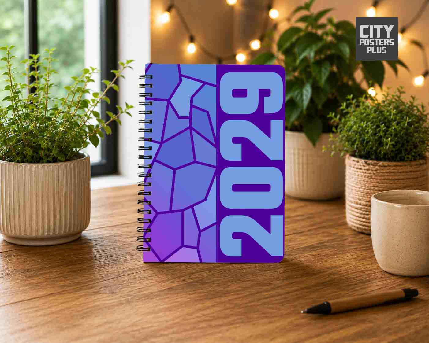 Notebook Plus One 2029 Year Notebook (Purple)
