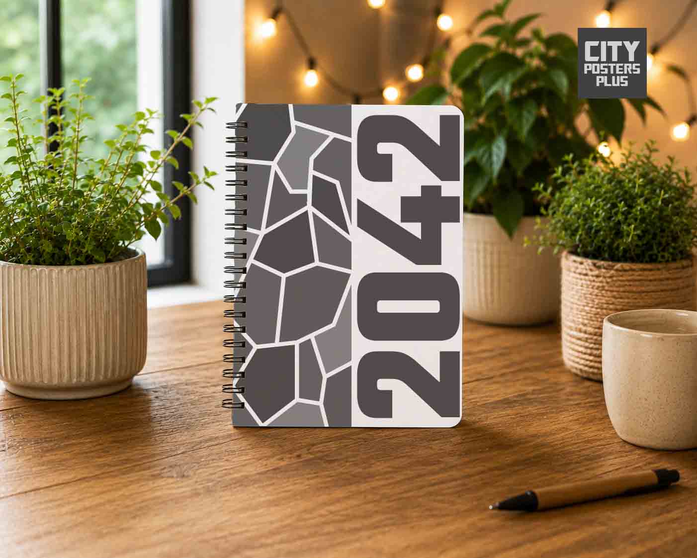 Notebook Plus One 2042 Year Notebook (White)