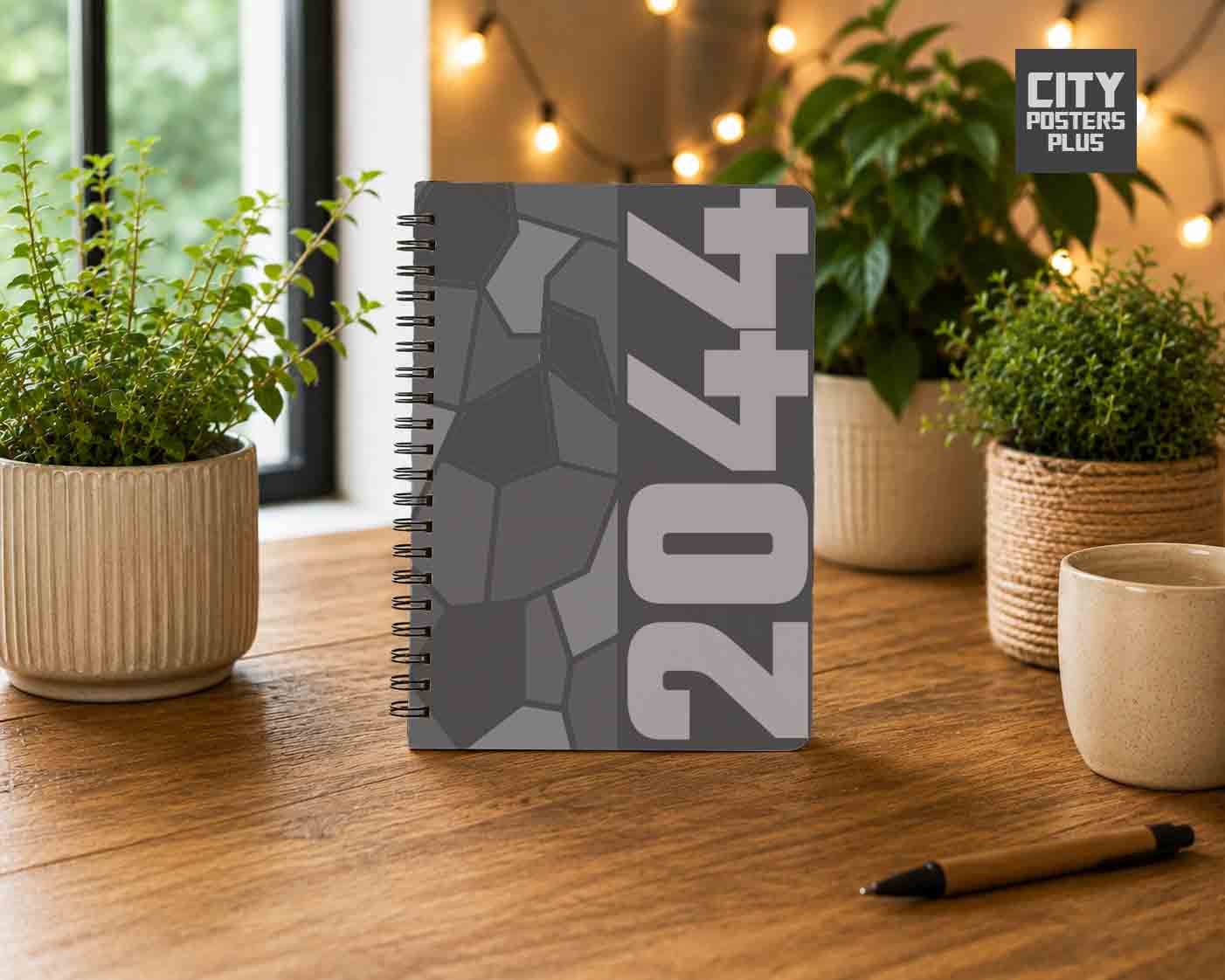 Notebook Plus One 2044 Year Notebook (Charcoal Grey)