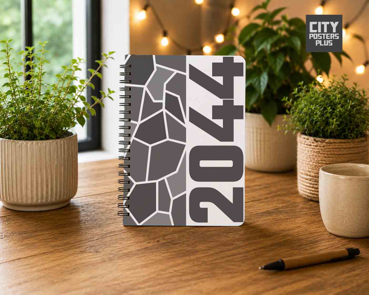 Notebook Plus One 2044 Year Notebook (White)