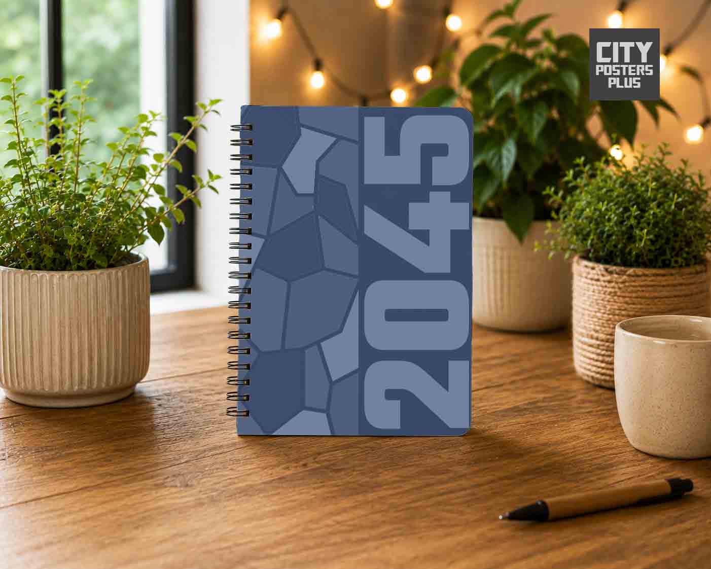 Notebook Plus One 2045 Year Notebook (Navy Blue)