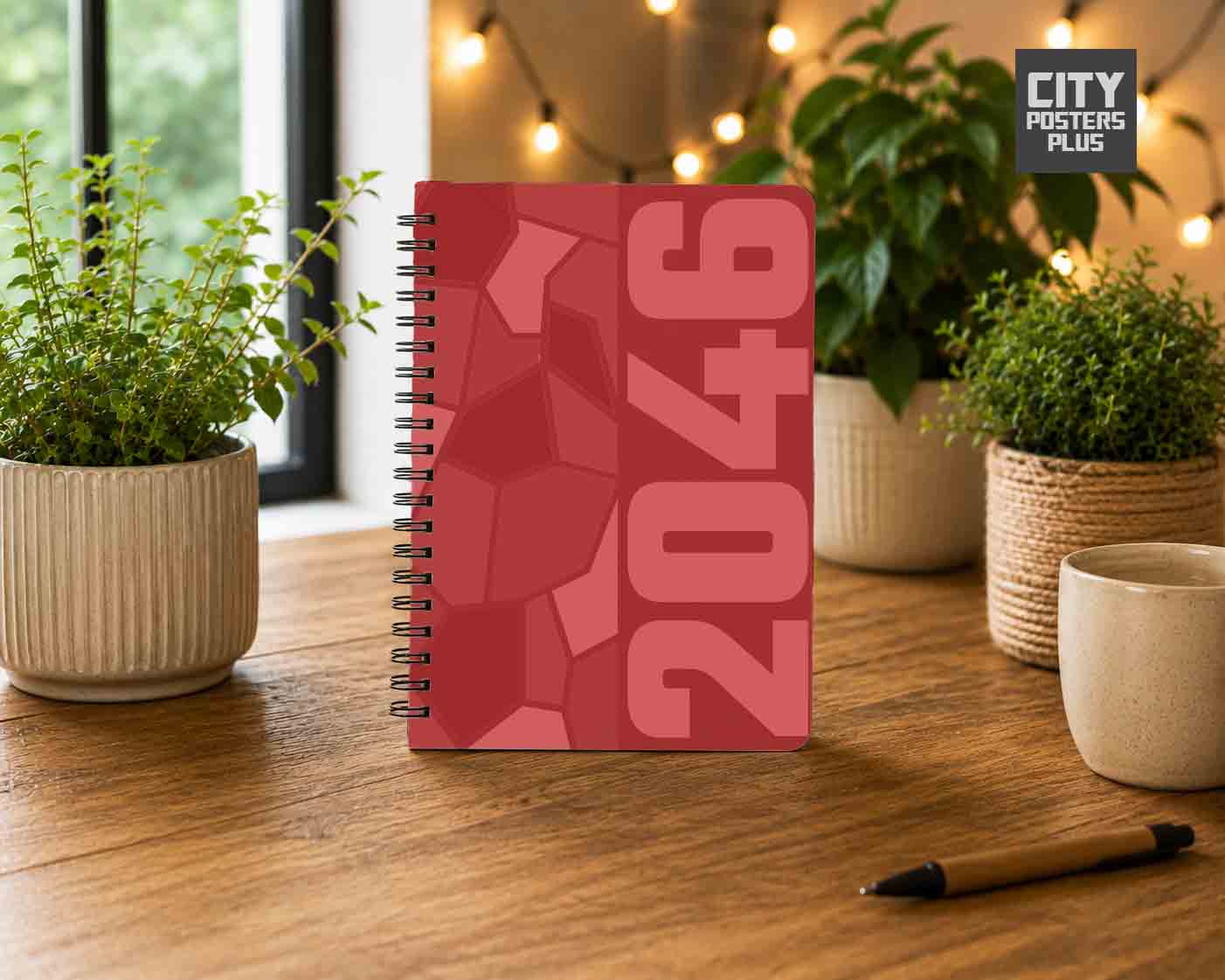 Notebook Plus One 2046 Year Notebook (Red)