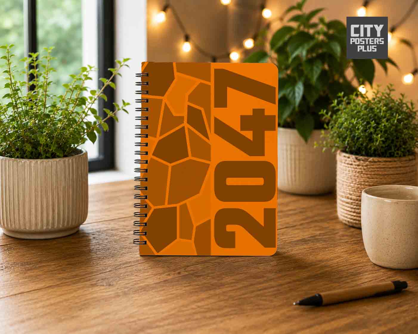 Notebook Plus One 2047 Year Notebook (Orange)